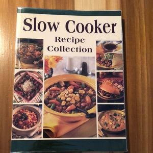 Clear Plastic Cover Paperback Slow Cooker Recipe Collection Book 288 pages